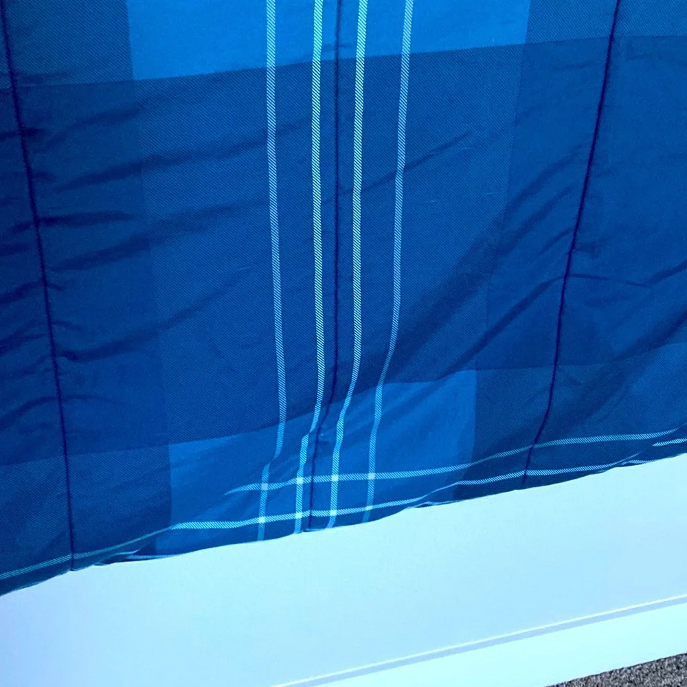 The Big One Down-Alternative‎ Reversible Comforter King Blue Checker